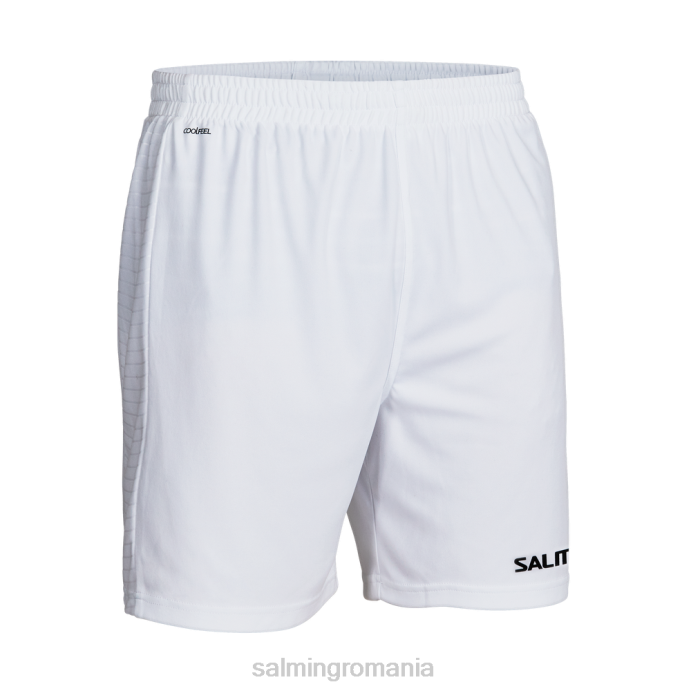 pantaloni scurți de joc din granit bărbați Salming alb îmbrăcăminte 086410
